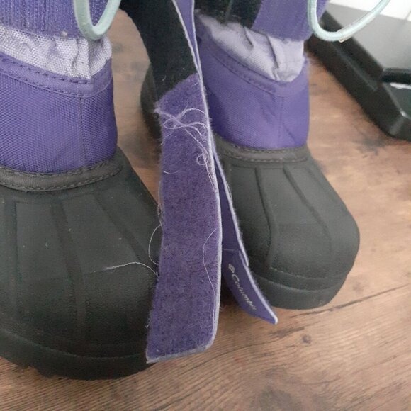 Columbia Kids Purple and Black Winter Boots - Picture 11 of 13